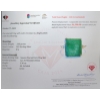 Image 3 : 5.3 ct Certified Sterling Silver Emerald Gemstone Ring Gram Cut 3.00 Grams ($6,580 Appraisal)