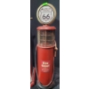 Image 3 : Route 66-Themed Tabletop Clock and Fire Chief Thermometer Decor