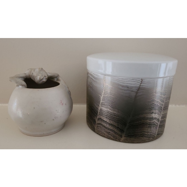 Rosenthal Germany Decorative Dish 5T w/ Sculptural Art Dish 'Isle of Tura' By Carrie Brown 