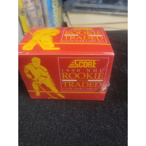 Sealed 1990 NHL Rookie  & Traded 110 Player Card Set