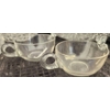 Image 7 : Pressed and Etched Glassware Including Decanter, Bowls, and Cups