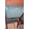 Image 9 : 3 Chairs & Bench.  Armchair 24 w 21 d 38 1/2 h.  Bench 26 w 18 d 18 h.  2 Chairs 19 w 17 1/2 d 37 h