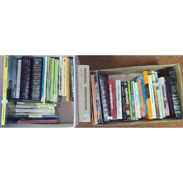 Assorted Books Including: Readers Digest Condensed Books, Various Novels and More!