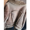 Image 4 : Vintage Men's Mirabel Sheepskin Coat Size 44 Tagged (Narrow Fit) w/ Zippered Closure