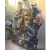 Image 4 : Artificial Poinsettias and Nativity Scene 20 T