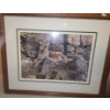 Image 1 : Mountain Lion Numbered Print 2345/3750 by Rankin 26 X 21 Framed Under Glass 