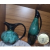 Image 3 : Assorted Decor Including: Marble Shot Glasses and Decanter 11 T