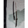 Image 1 : 40" Black Katana w/ Rope Grip Handle