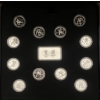 Image 2 :  2010 Vancouver Olympic Winter Games Coin Set 92.5% Silver 3.276 Troy Ounces