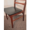 Image 8 : Stunning Mid Century 10 Piece Teak Dining Set - 3 Extenders 6 Chairs 