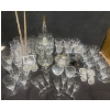 Image 1 : Beautiful Stemware Collection Decanter w/ Persian Stopper & More