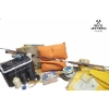 Image 1 : Collection Of Fishing Gear , Features Spools Of Fishing Line, A Cooler, And Other Miscellaneous Angl