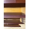 Image 3 : Large Cherry Walnut Dresser Geico - 56W, 20D, 65T 