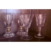 Image 2 : Crystal Stemware and Decorative Bowls Set with Etched Design
