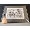 Image 1 : "Exertion" by Owen Garratt Pencil Signed Limited Ed, Print with Avon Bloodhound Bottle