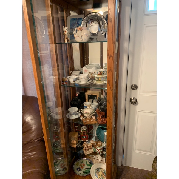 Vintage Decor Lot. Cabinet NOT included.
