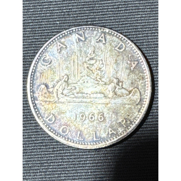 1966 Canadian Silver Dollar