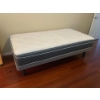Image 2 : Single Slumber Bundle - Includes New Distinction Mattress Slatted Frame Pillows & Linens