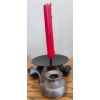 Image 7 : Silver Toned Trinkets & Decor - Candlestick Holders Partylite & More