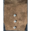 Image 4 : Leather Bracelet With Embroidered Silk Panels