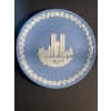 Image 6 : Wedgwood Jasperware Christmas Plates & Ridgway Dish, Set of 3