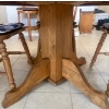 Image 5 : Gorgeous Oak 5 Piece Dining Set 40x28 w/ Decorative Seat Cushions