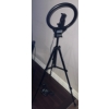 Image 2 : Portable 10" LED Ring Light w/ Tripod Stand for Photography, Video Recording & Live Streaming
