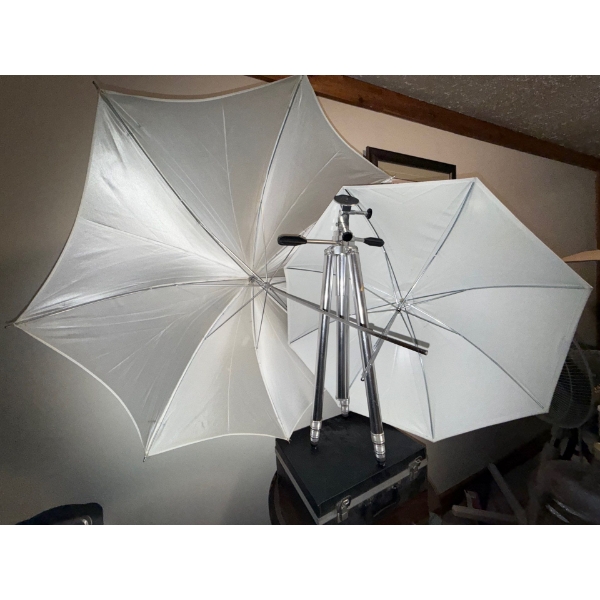 Photographer's  Essentials -Tri Pod Umbrellas Flash & More
