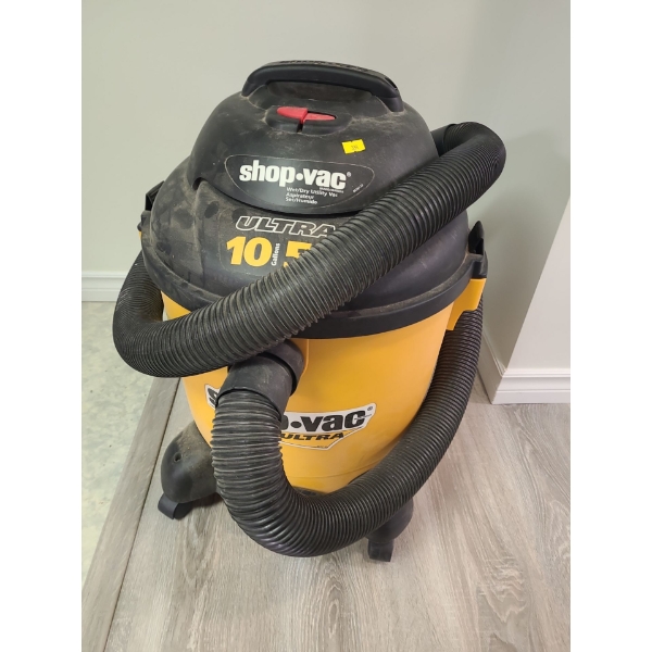 Wet/dry Shopvac 10 gallon/ 5 horsepower