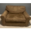 Image 1 : Suede Feel Microfiber Hide a Bed Sofa - 2 Seater - Loveseat 54x40x36 Plush