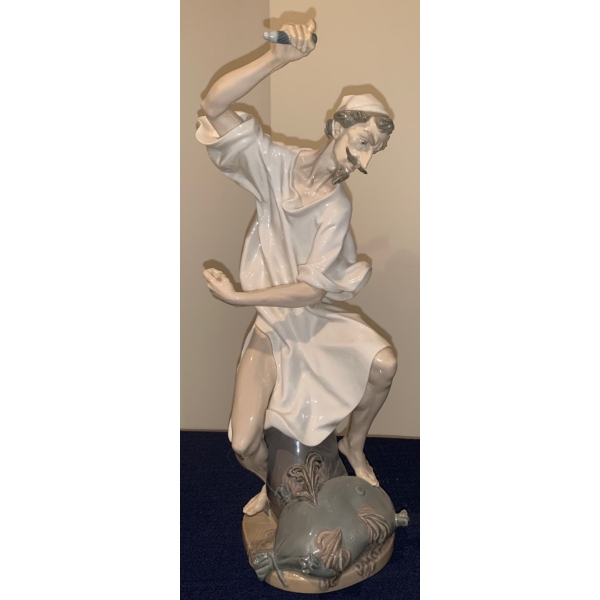 LLADRO Don Quixote Porcelain Sculpture - 6W, 6D, 19T 