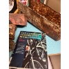 Image 3 : Cast iron bird feeder, LFA collectors plate, The complete motorcycle book, and vintage toys