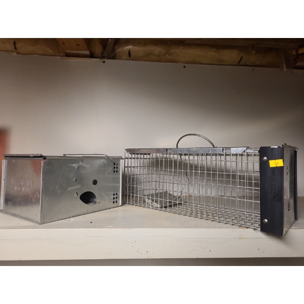 Set of 2 Small Animal Traps