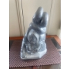 Image 3 : Signed Inuit Soap Stone Carvings 16T Indigenous Art