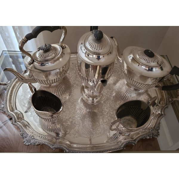 Cavendish Plate Tea Set & Serving Tray 