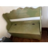 Image 1 : green front entry bench with storage .