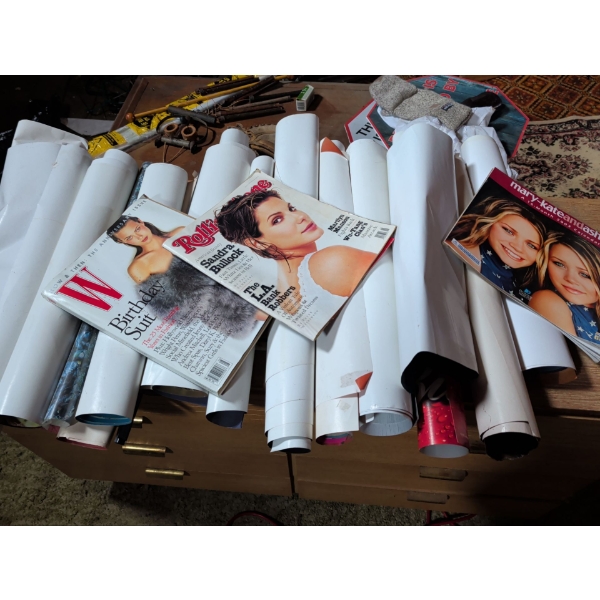 Mystery Vintage Poster Pile - Sexually Suggestive Content  