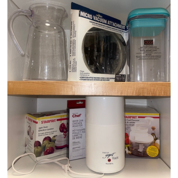 Household Necessities - Apple Peeler Food Processor & More
