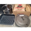 Image 1 : Cookware Including Cast Iron Dutch Oven and Stainless Steel Pot