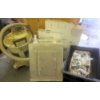 Image 1 : Shop-Vac, Metal Filter Chamber, and Bin of Bearings and Hardware
