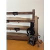 Image 5 : Lovely Wooden Shelf w/ Rustic Decor Items - Shelf is 31.5W, 22.5T 