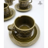 Image 5 :  Hornsea Heirloom Tea Set 1970s Made In England Teapot 10''INCHES IN HEIGHT 