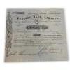 Image 1 : Vintage Share Certificate For One Share In The Adelphi Bank Limited A Liverpool-Based Bank.