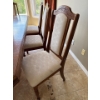 Image 3 : Gorgeous Long Solid Oak Style Dining Table (90In Wide, 41In Deep, 30In Tall) w/ 8 Chairs 
