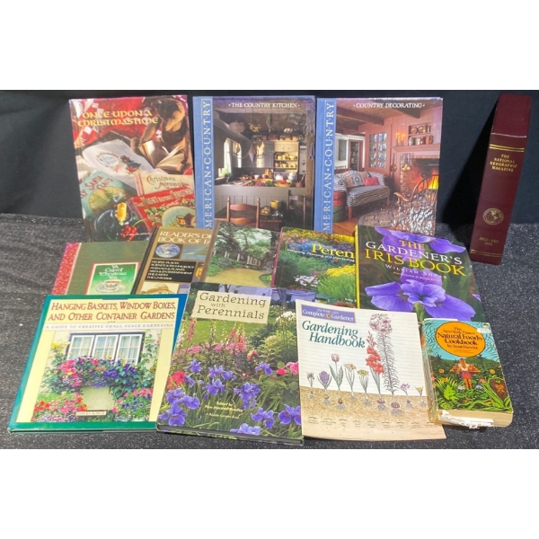 Collection of Home Decor & Gardening Books