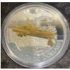 Image 2 : 2003 $20 HMCS Bras d'Or Hydrofoil Ship With 24K Gold Plating Coin 92.5% Silver 31.103 Grams 