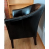 Image 4 : 2 Leather Club Chairs