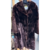 Image 1 : Lister Furs Brown Unknown Fur 3/4 Length Warm Jacket Size Med-Large