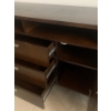 Image 4 : Mahogany w/ Stone Embelishment Console Table 59x19x34