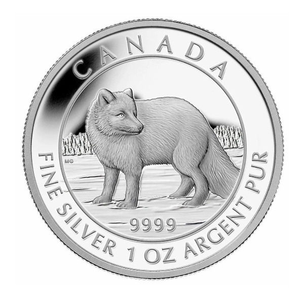 2014 $5 Arctic Fox - Pure Silver Coin
SKU: 129655